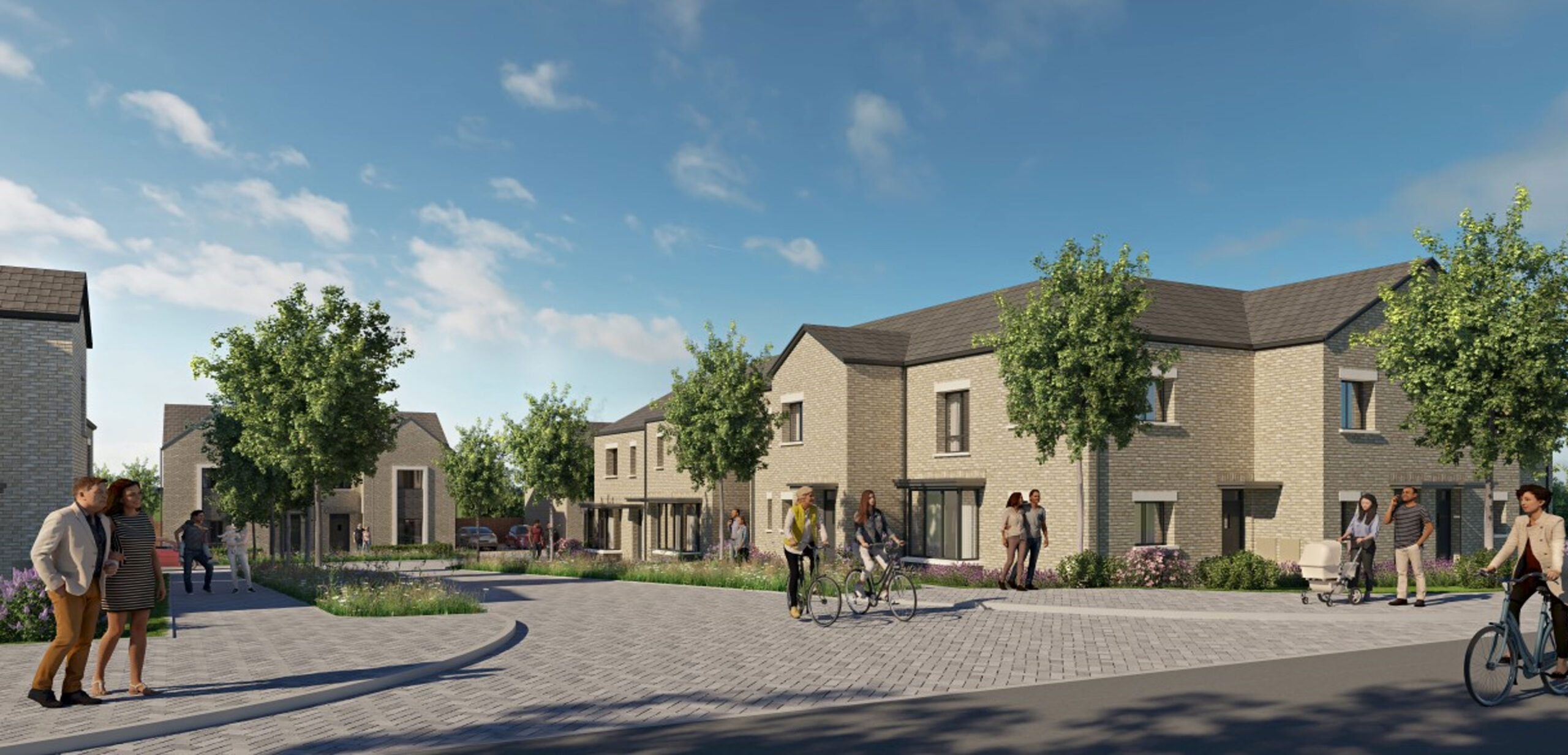 Artists impression of Oakdale Place